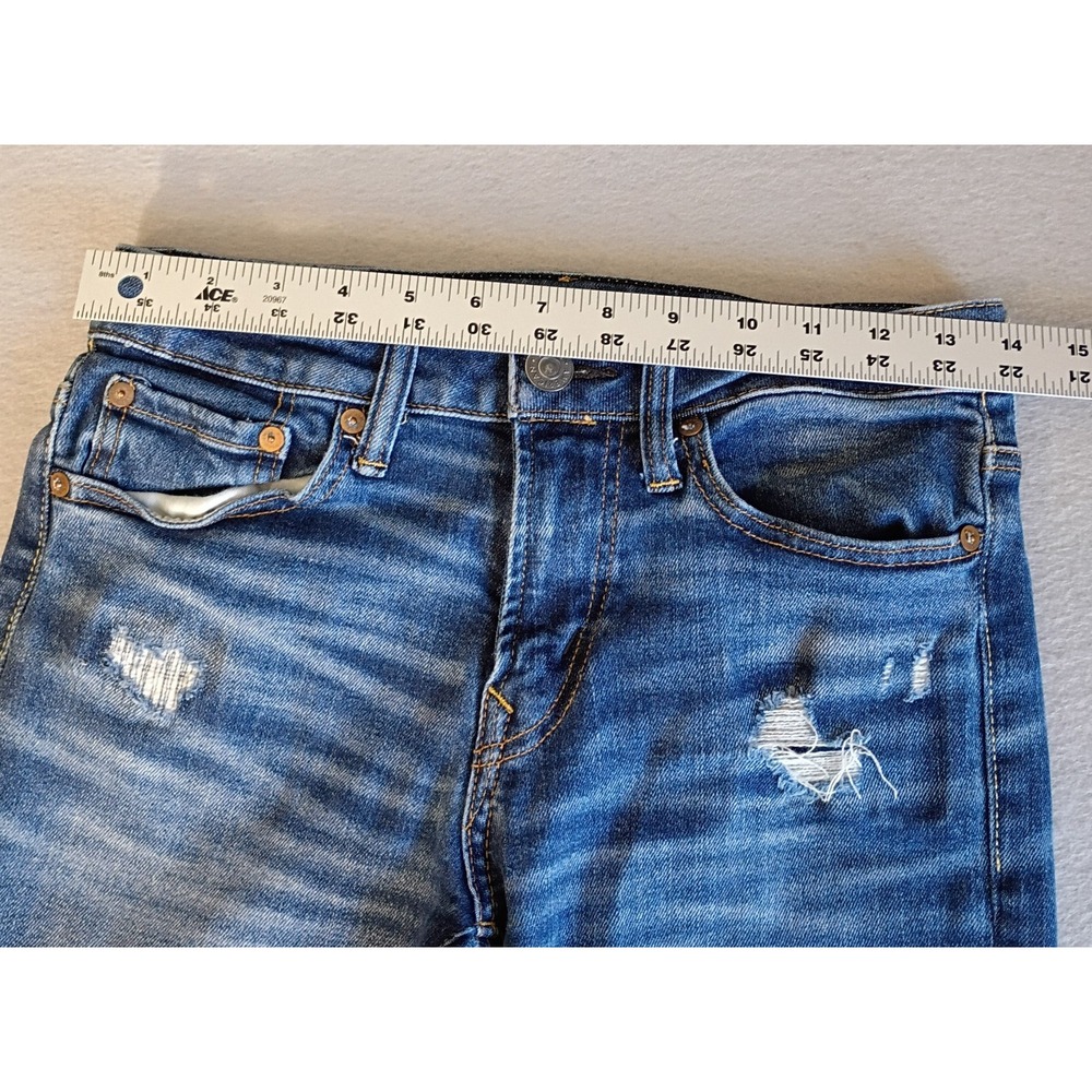 American Eagle NeXt Level AirFlex Slim Distressed Jeans Men's 28x30 - Picture 4 of 12